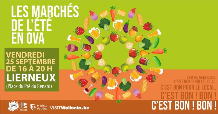 Loisirs Les marchés l été Ova - Lierneux