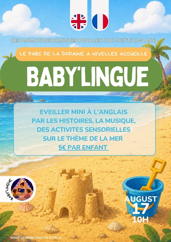 Spectacles Baby’Lingue - animation bilingue pour tout-petits