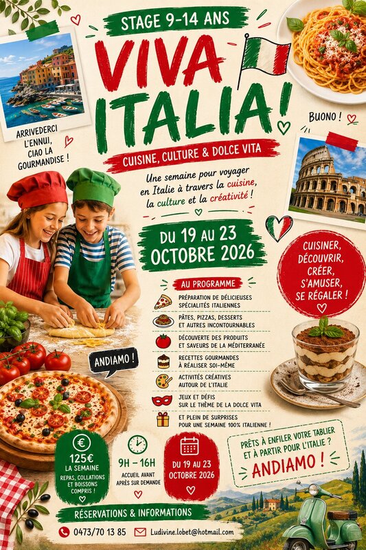 Stages,cours Stage Viva Italia
