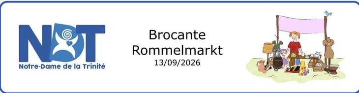  Brocante l école Notre-Dame la Trinité