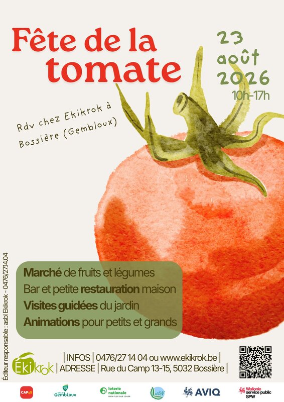 Loisirs Fête la tomate chez Ekikrok