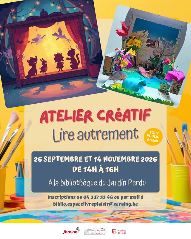 Loisirs Atelier créatif Lire Autrement