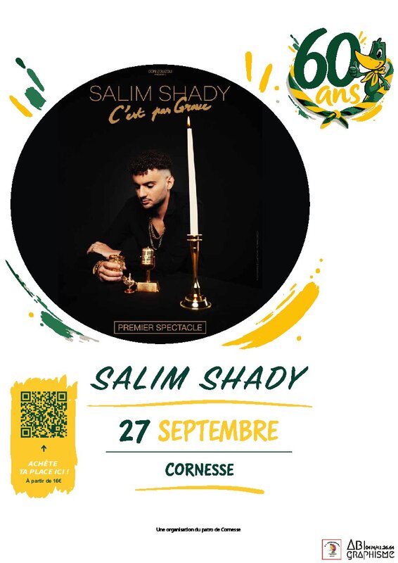 Spectacles Salim - Shady C est grave
