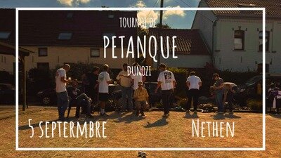 Loisirs Tournoi pétanque Dunozi 2026
