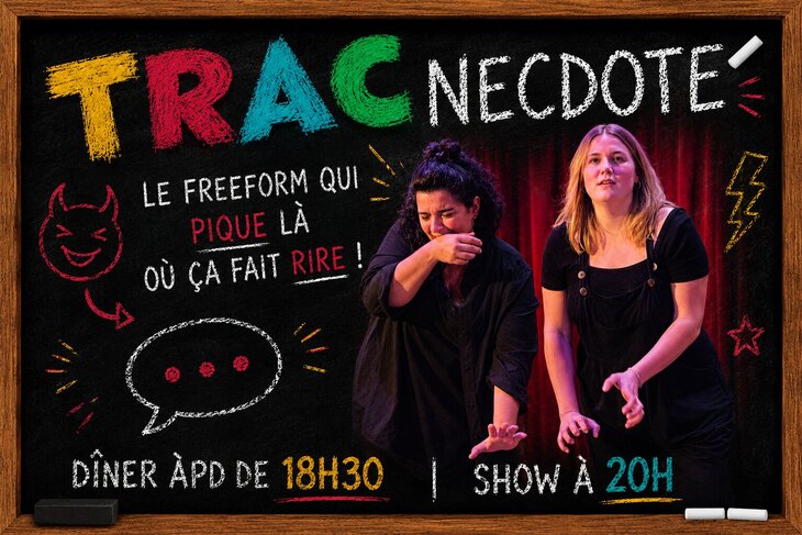 Spectacles Tracnecdote Le Freeform pique où fait rire