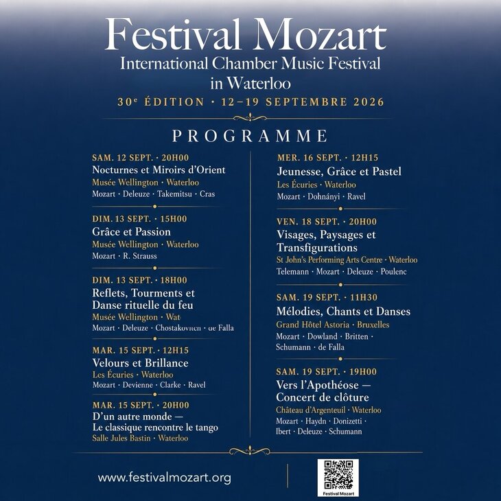 Concerts Festival Mozart - Grâce Passion