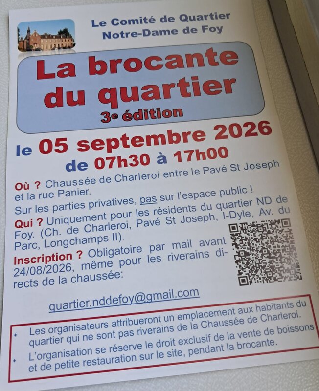  Brocante quartier, 3ème édition