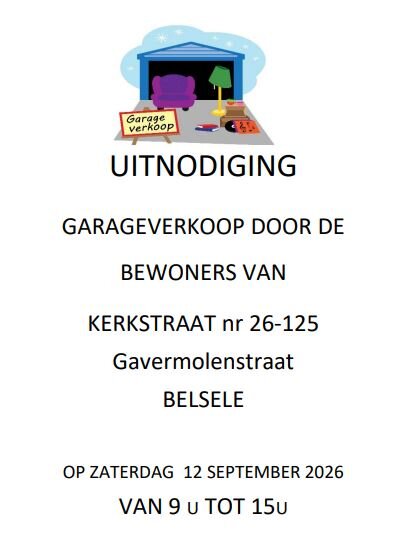 Garageverkoop