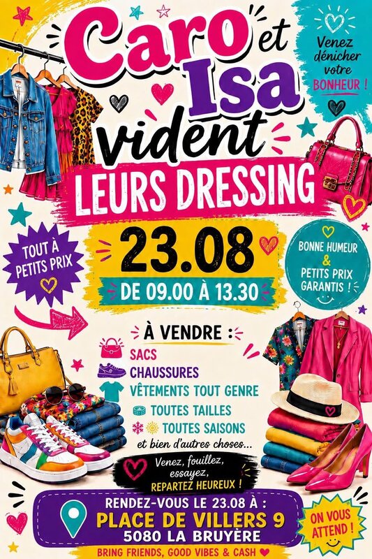  Caro Isa vident leurs dressings