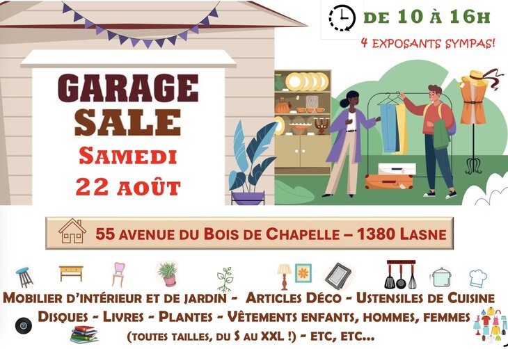  Le garage sale 4 Zamis