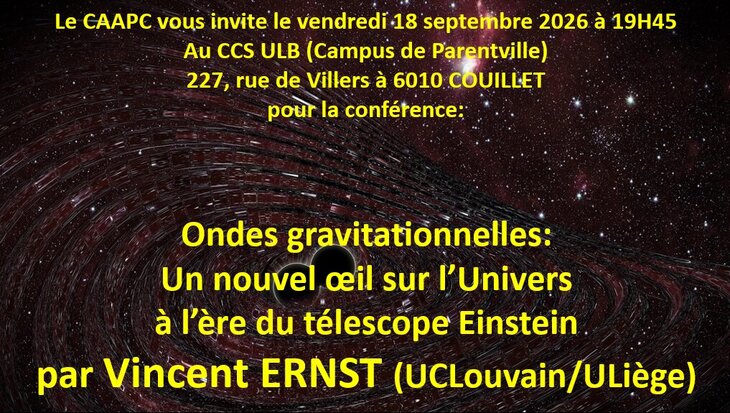 Conférences Un nouvel œil l Univers l heure télescope  Einstein 