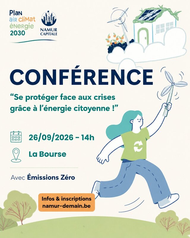 Conférences Se protéger face crises grâce l’énergie citoyenne 