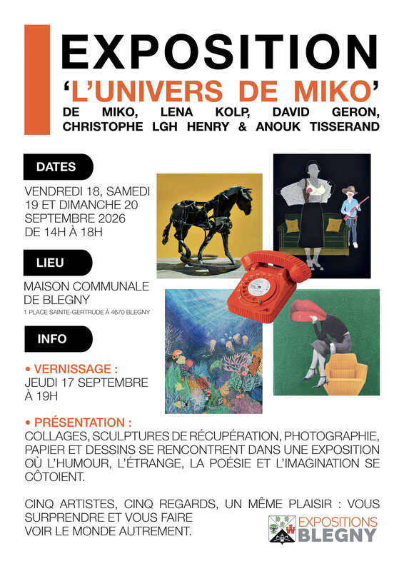 Expositions Exposition  L univers Miko 