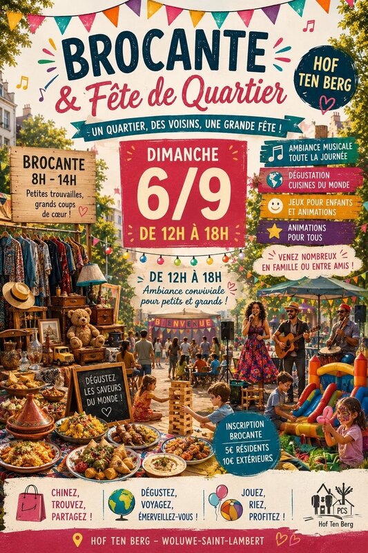  Brocante fête quartier