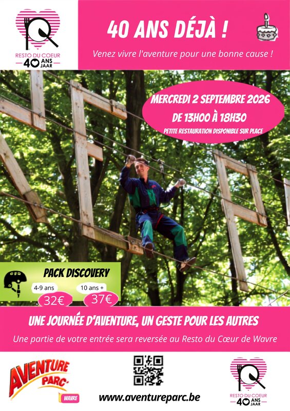 Loisirs 40 des Restos Cœur : vivez journée d’aventure de solidarité 