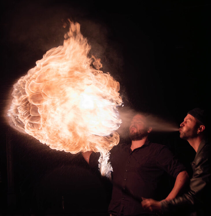 Spectacles Halloween : spectacle feu