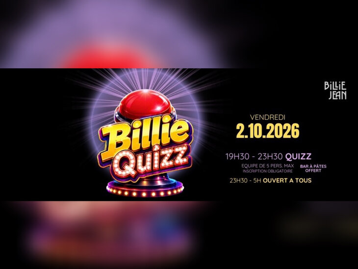 Concerts BILLIE QUIZZ