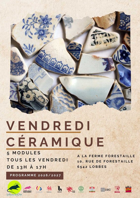 Stages,cours Ateliers vendredi céramique
