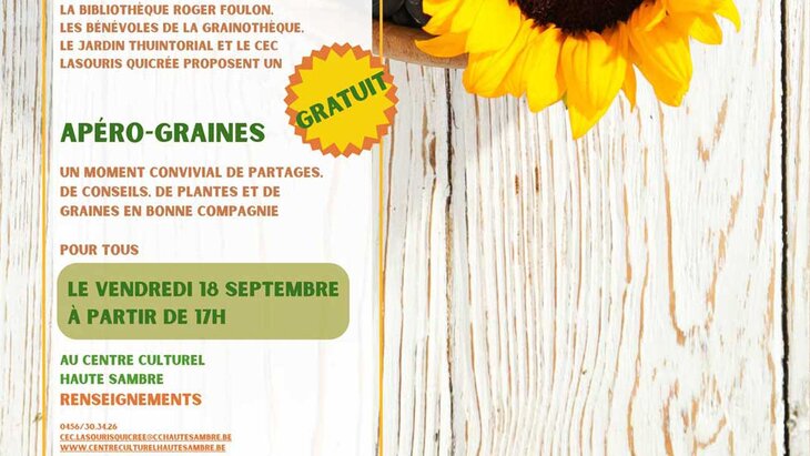 Soirées Afterwork Apéro-Graines