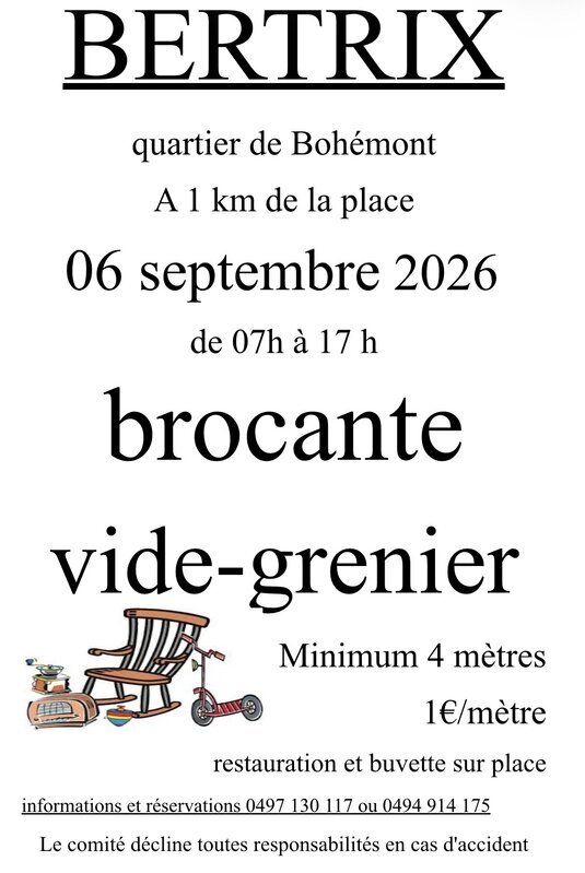 Brocante annuelle