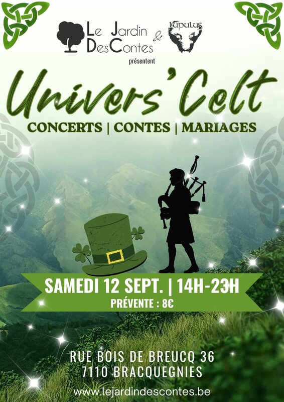 Spectacles Le Jardin Contes présente Univers’Celt »