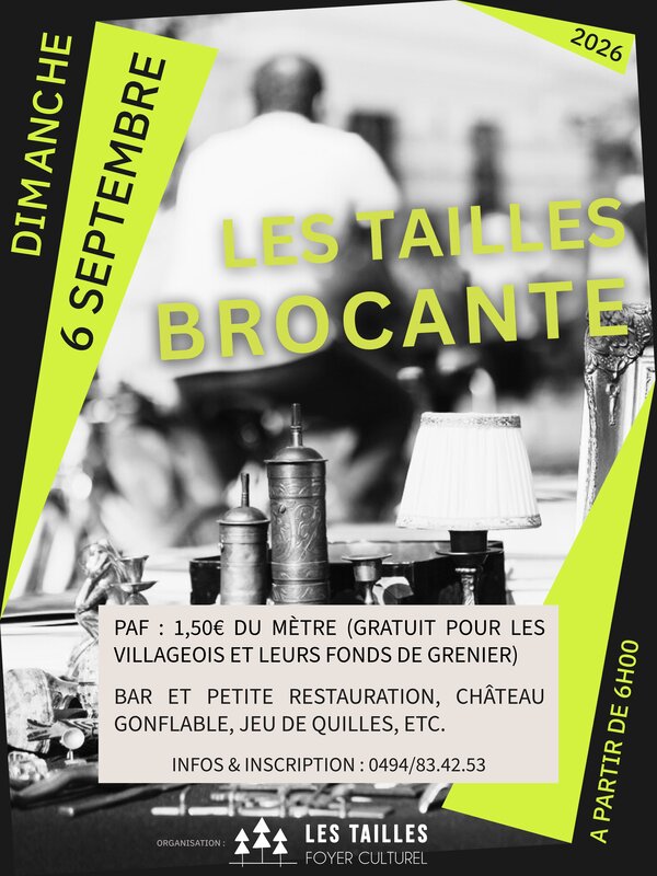  Brocante Les Tailles