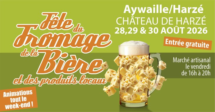 Loisirs Fête Fromage, la bière des produits locaux