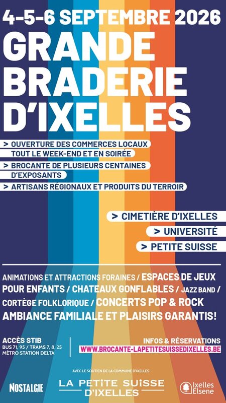  Grande Braderie - Brocante d Ixelles
