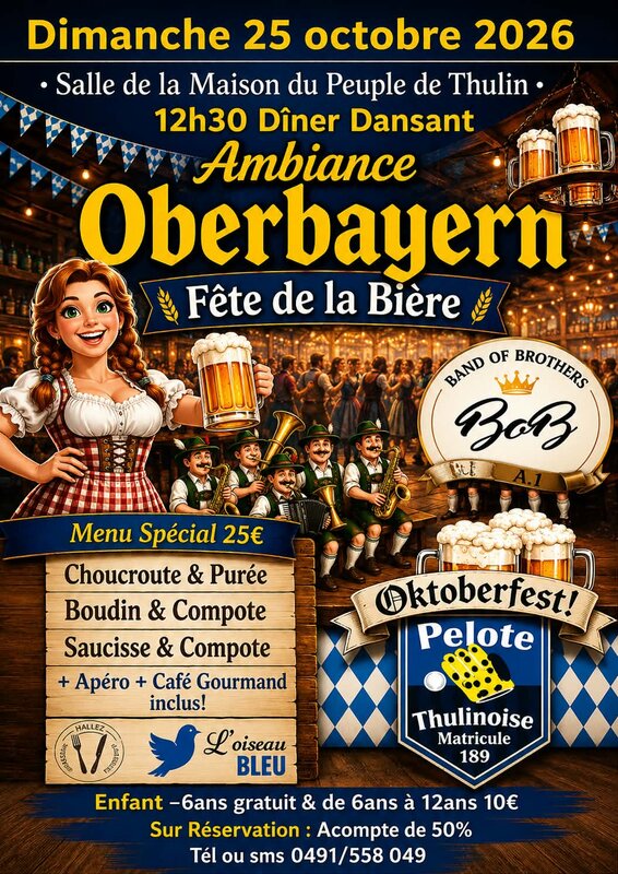 Loisirs Diner Oberbayern avec fanfare