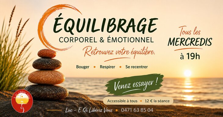 Stages,cours Séance d équilibrage corporels émotionnels