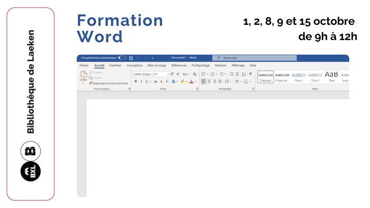 Stages,cours Formation Word 2010 séances)