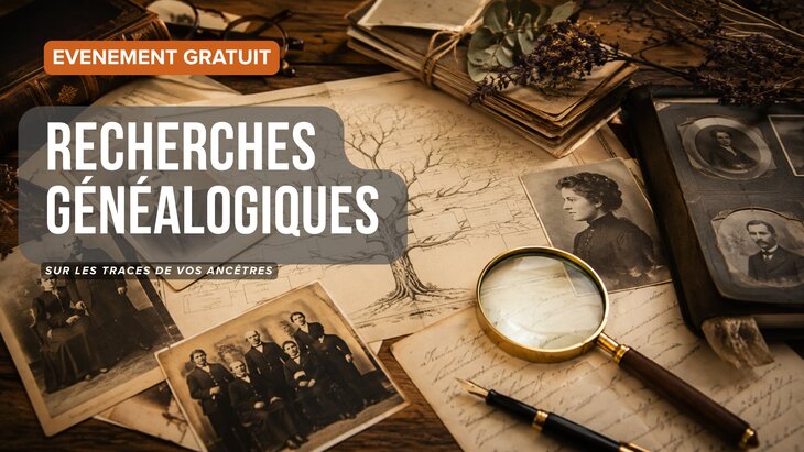Conférences Genealogie : Retrouvez trace vos ancêtres 