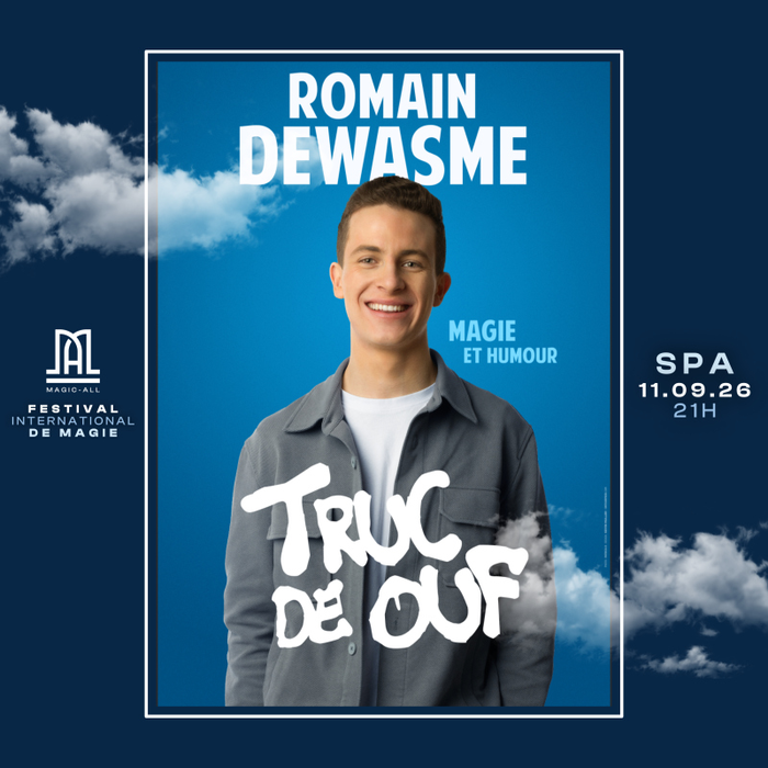 Spectacles Truc Ouf - Romain Dewasme