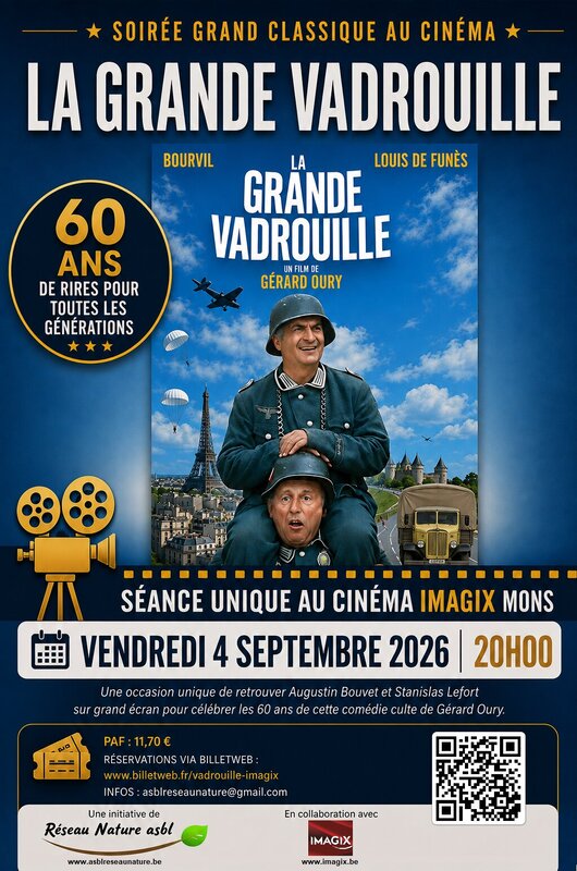 Spectacles La Grande Vadrouille Imagix Mons