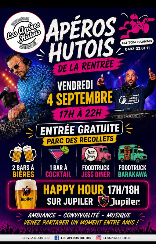Soirées Apéros Hutois