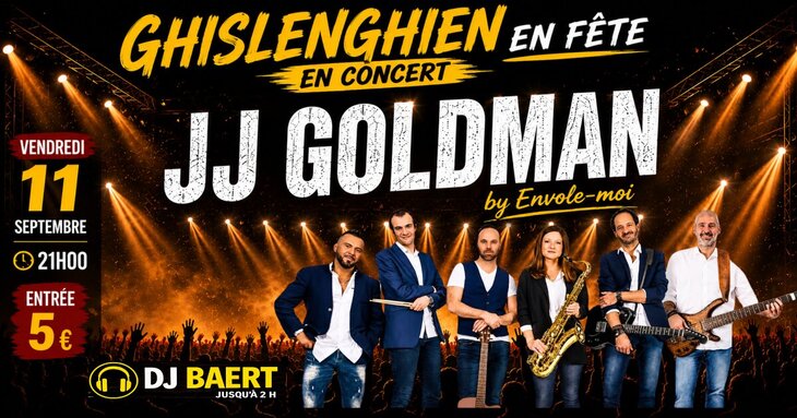 Concerts Concert Goldman Envole-moi