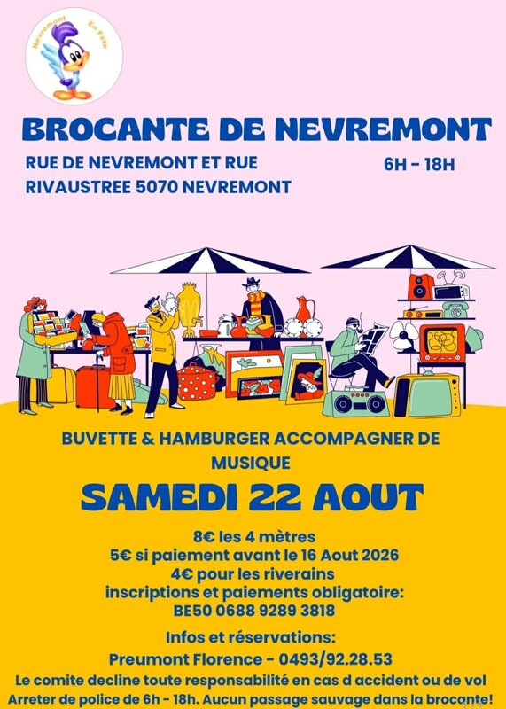  Brocante annuelle Névremont 