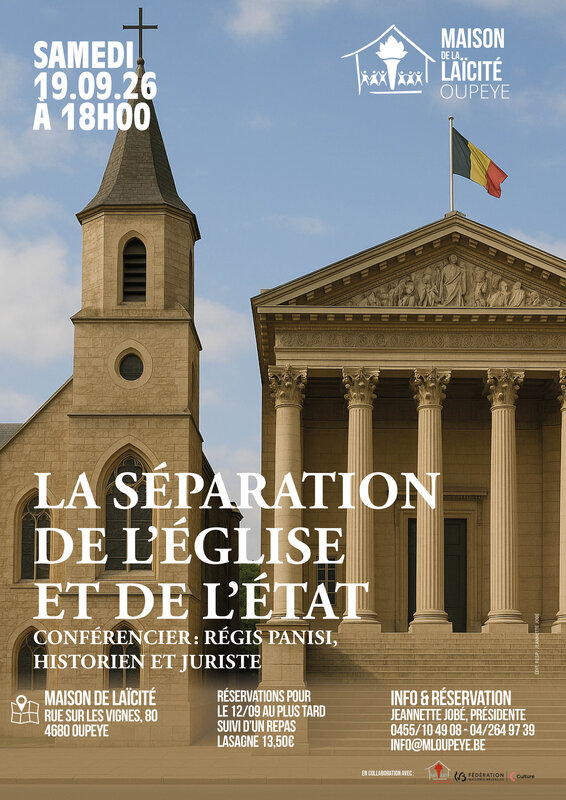 Conférences La séparation l église de l état
