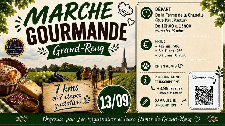 Loisirs Marche Gourmande Grand-Reng