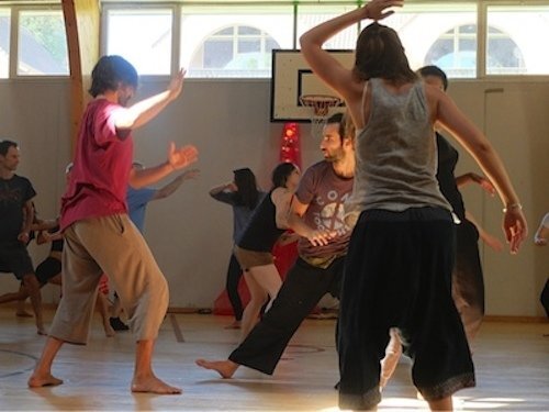 Stages,cours Danse 5 rythmes soirée ouverte avec Anne-Mieke Haazen