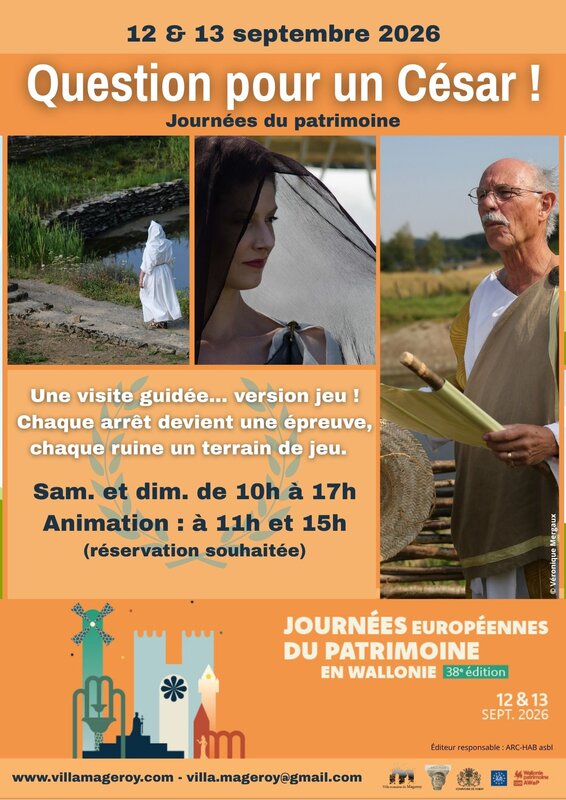 Loisirs Journées Patrimoine - Question pour César