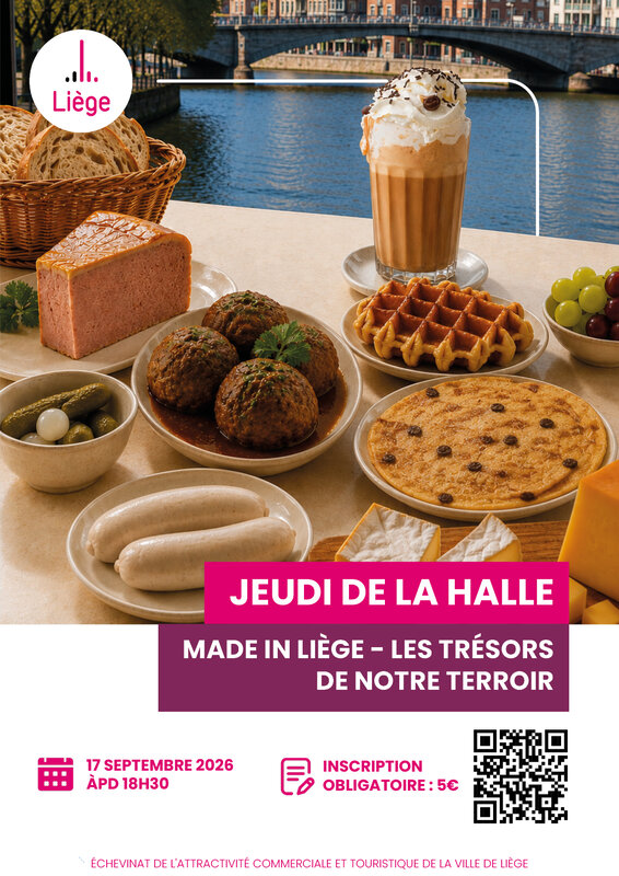Soirées Made Liège - Trésors notre terroir - jeudis la Halle
