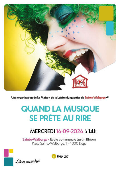 Conférences Quand musique prête rire
