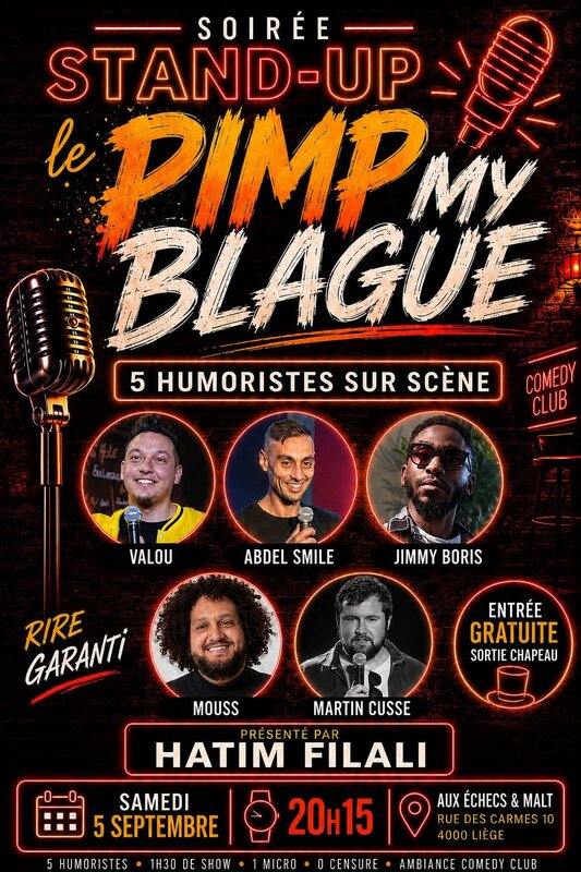 Spectacles Pimp Blague