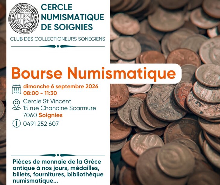 Loisirs Bourse mensuel numismatique