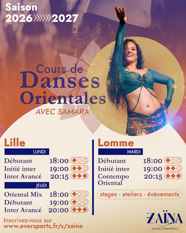 Stages,cours Cours danses orientales