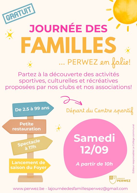 Loisirs Journée Familles