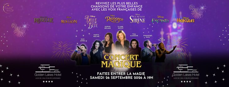 Concerts Un Concert avec voix Raiponce, Ariel, Hercule d autres personnages