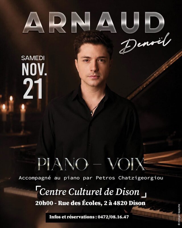 Concerts Arnaud Denoël - Piano/Voix