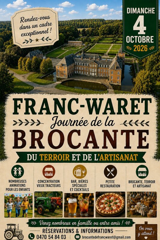  Journée la brocante, terroir de l artisanat